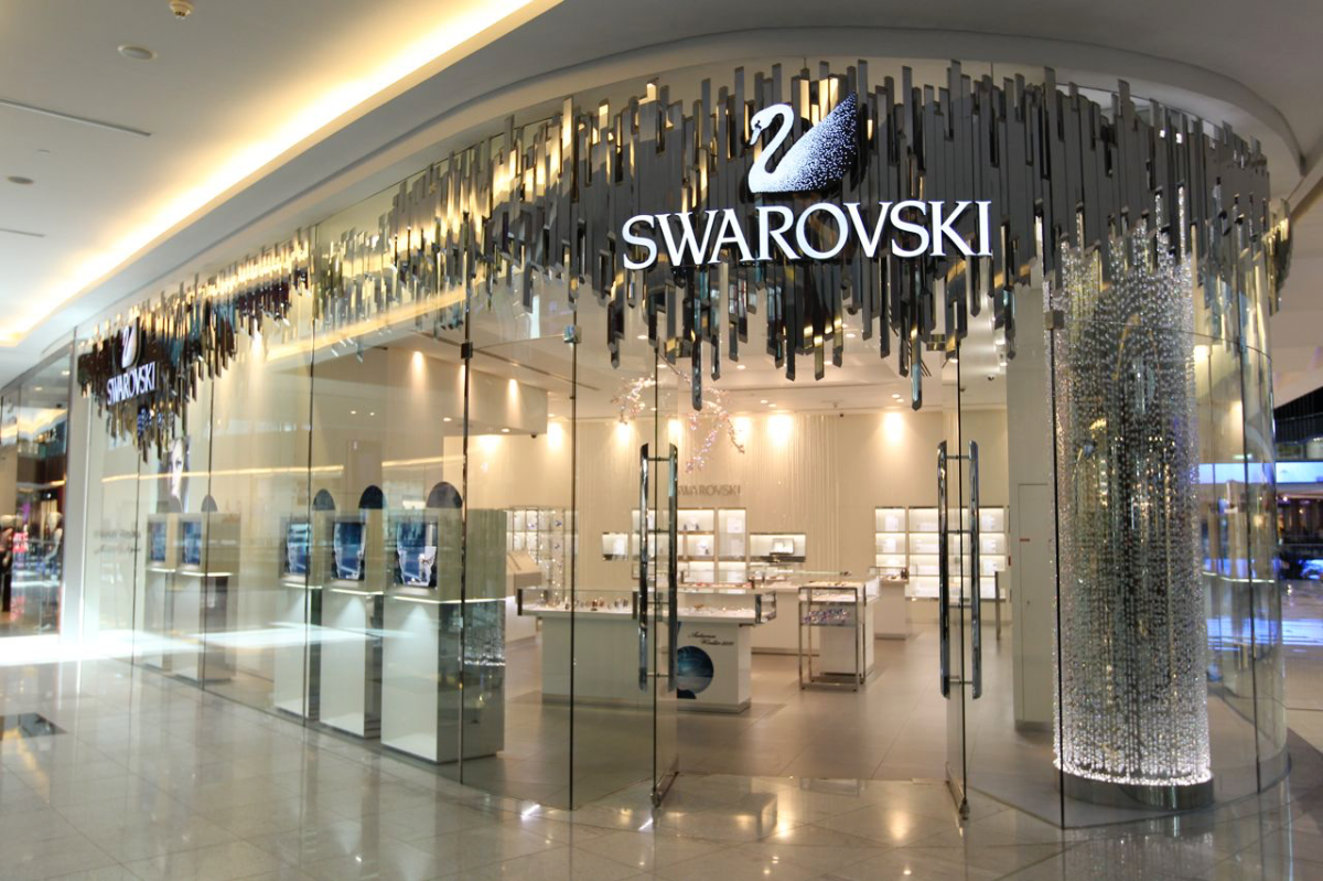 Swarovski new outlets