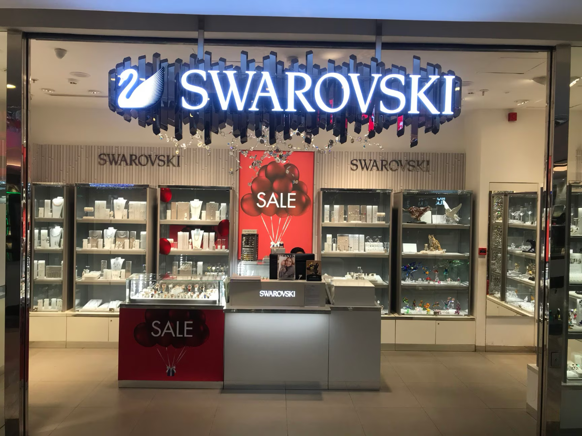 Swarovski new outlets