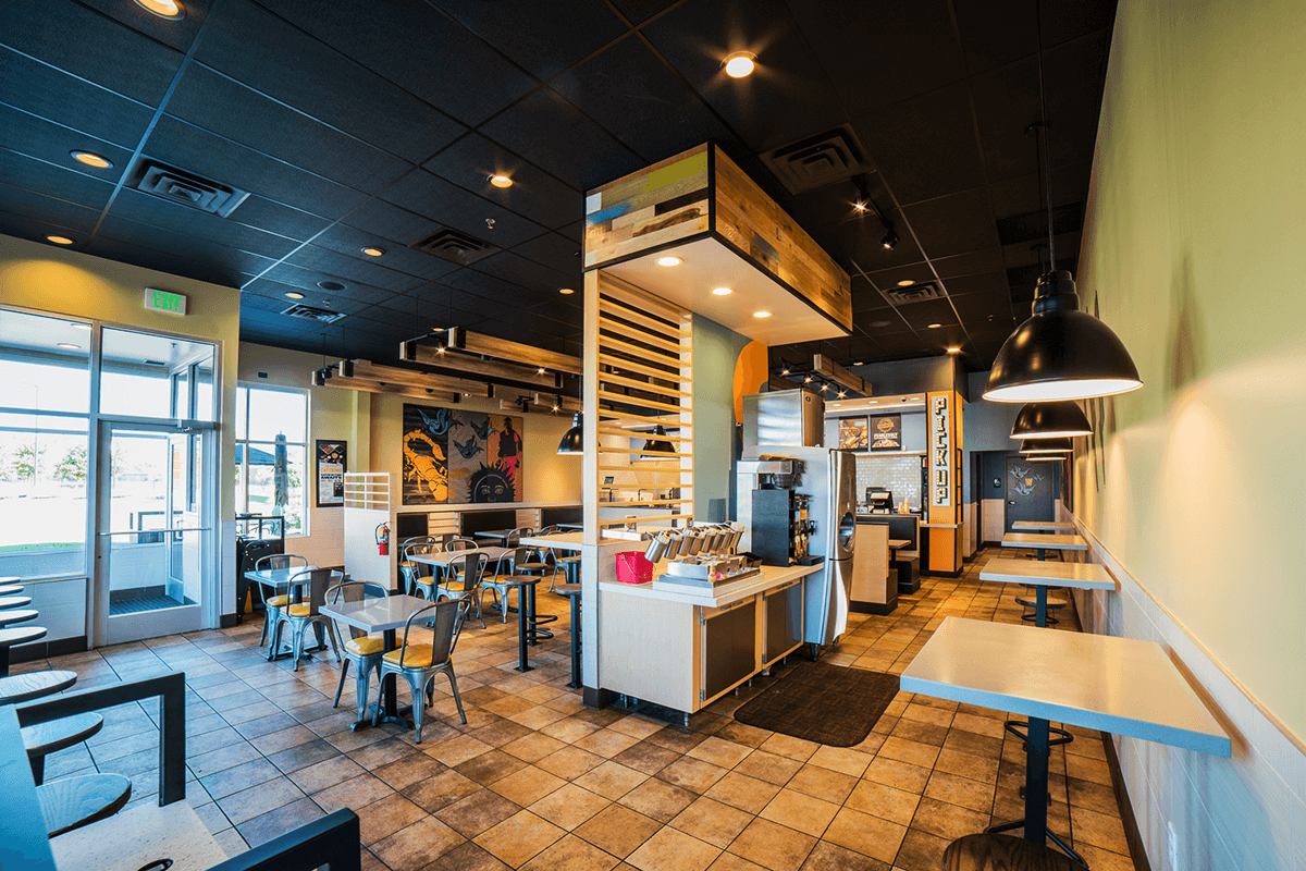 Qdoba design & decor