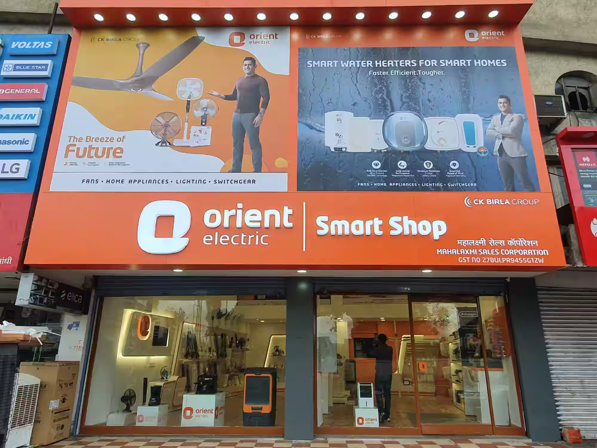 Orient Electric new outlets