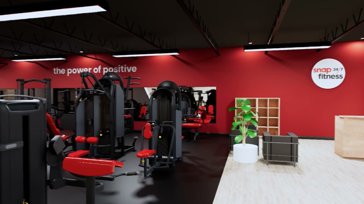 Snap Fitness design & decor