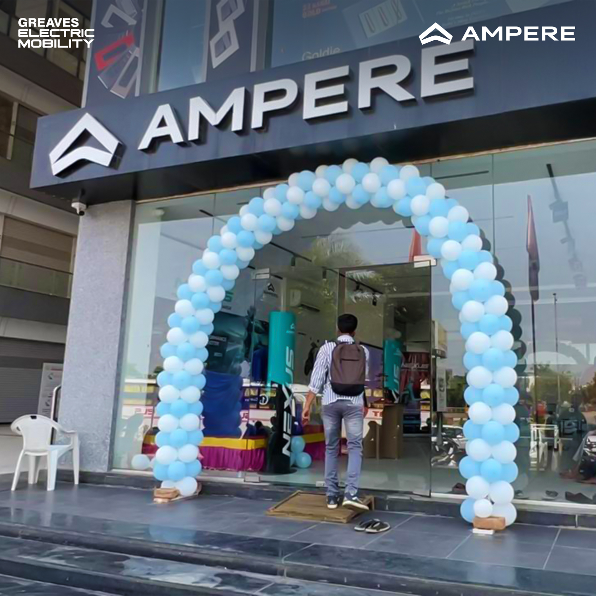Ampere (Greaves) new outlets