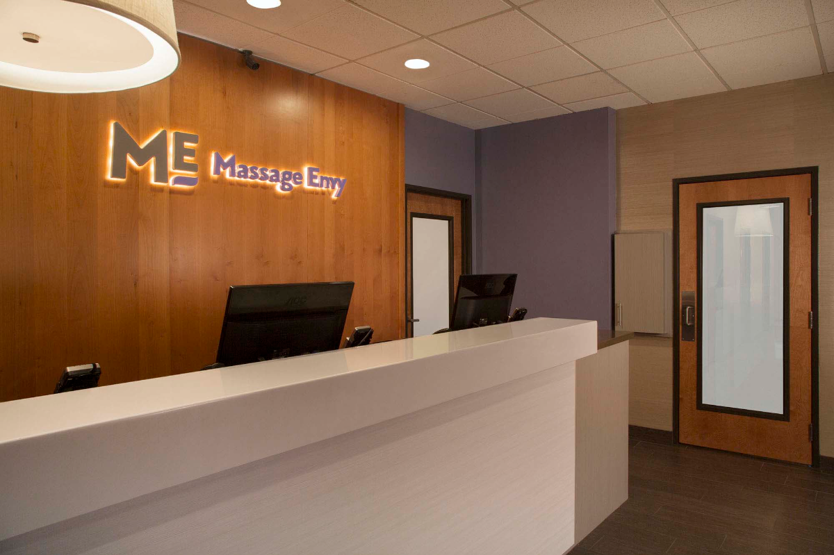 Massage Envy design & decor