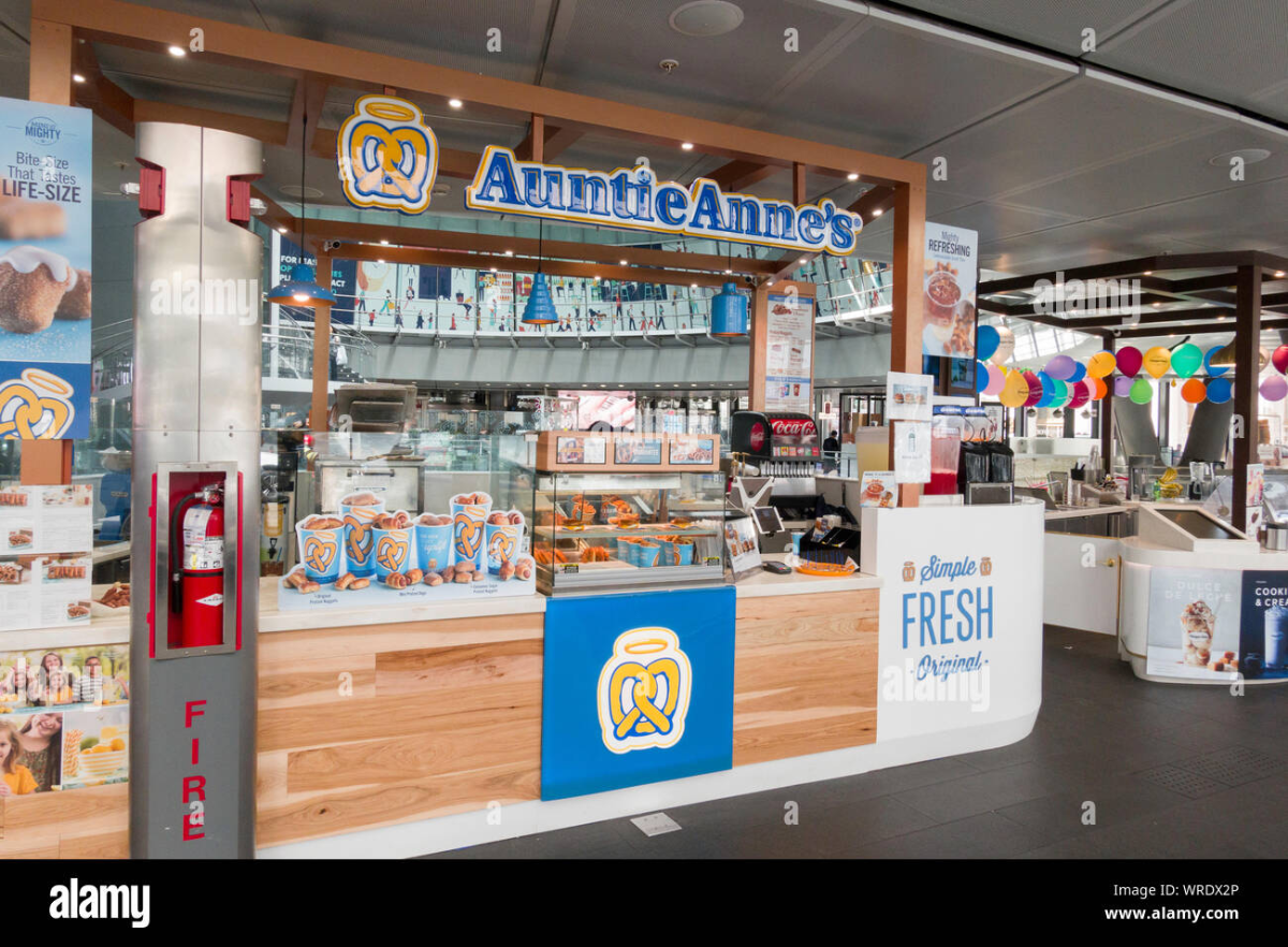 Auntie Anne's new outlets
