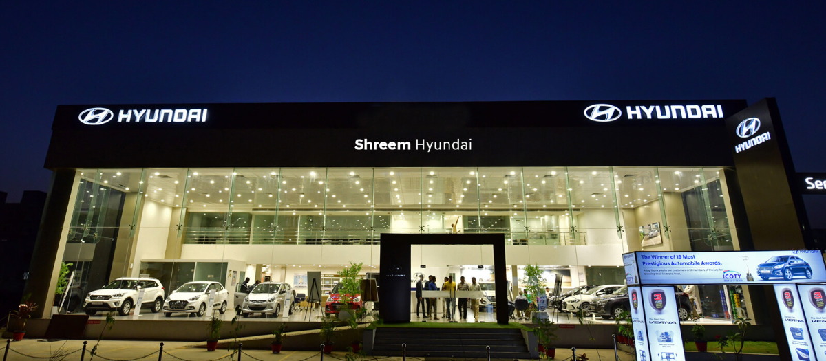 Hyundai India new outlets