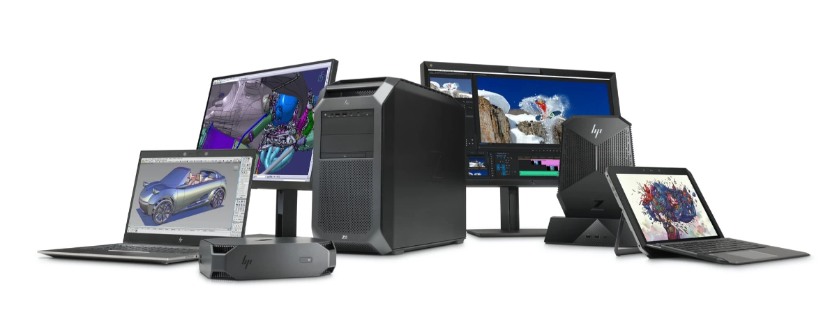 HP product images