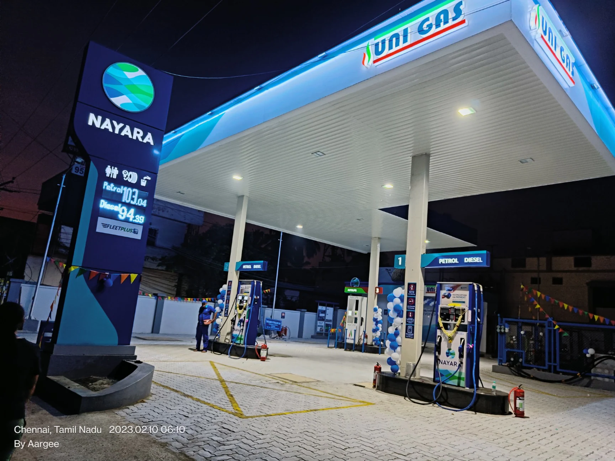 Nayara Energy new outlets