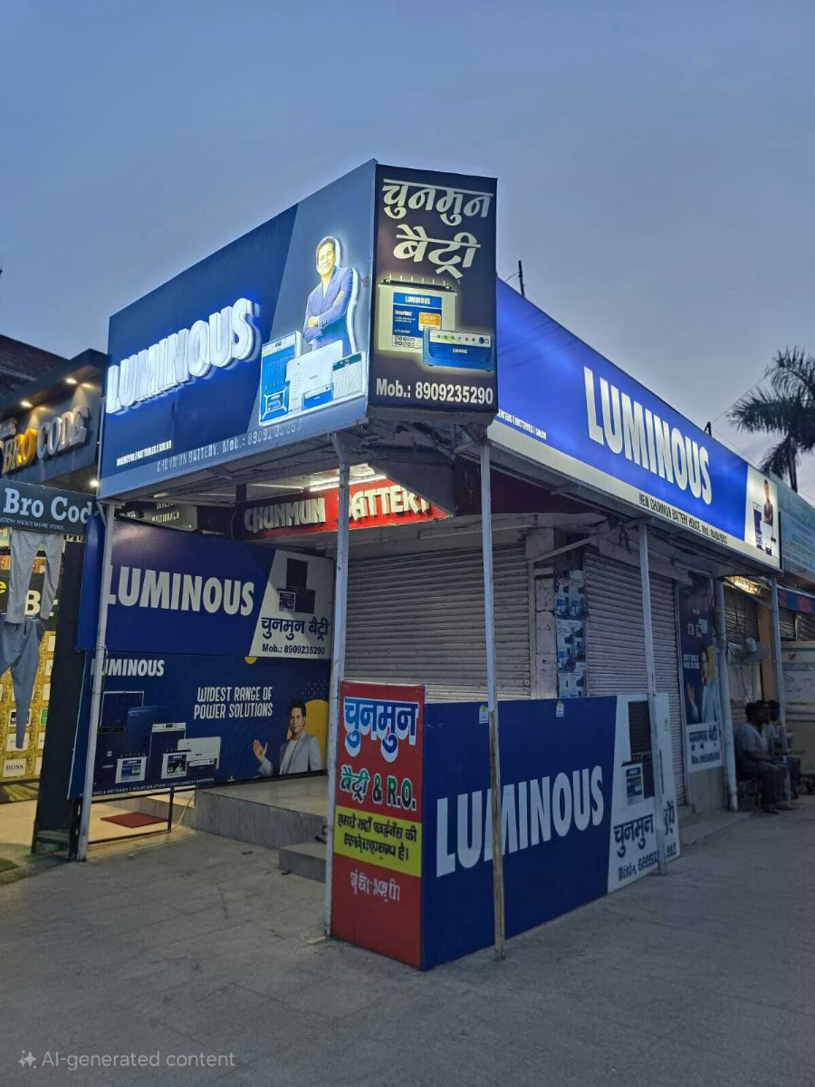 Luminous new outlets