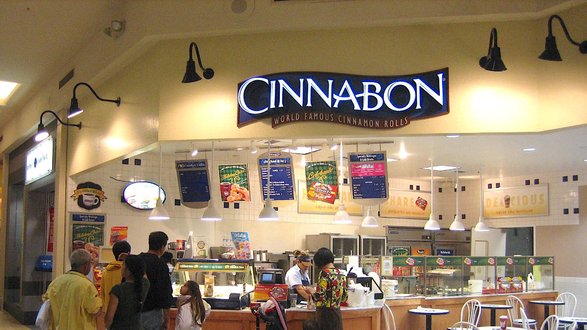 Cinnabon new outlets