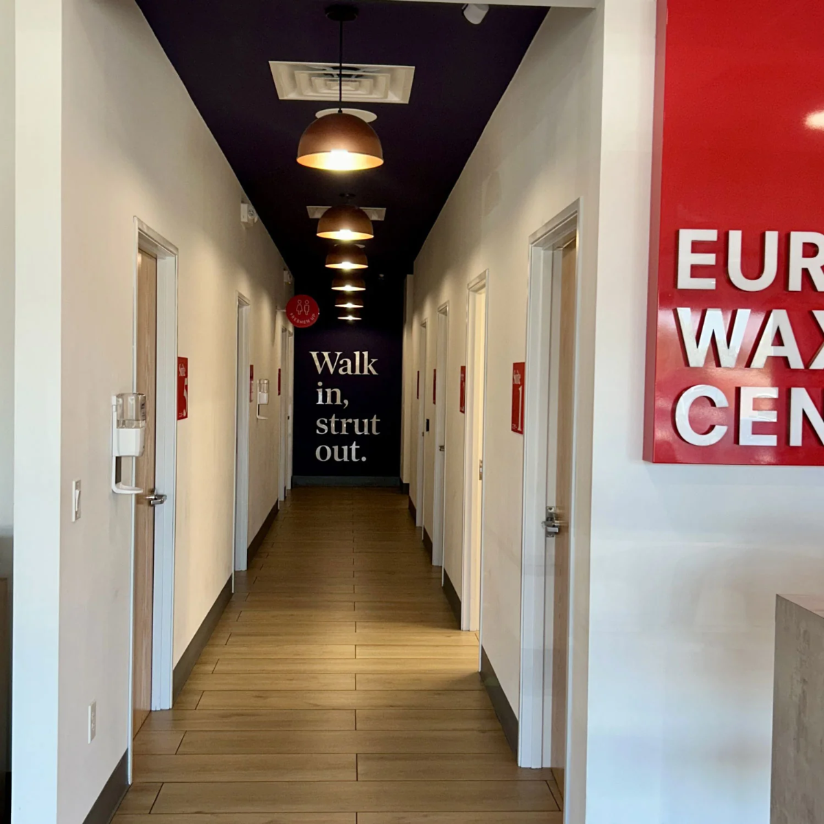 European Wax Center design & decor